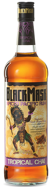 Black Mask Tropical Chai Flavored Rum 750ml-0