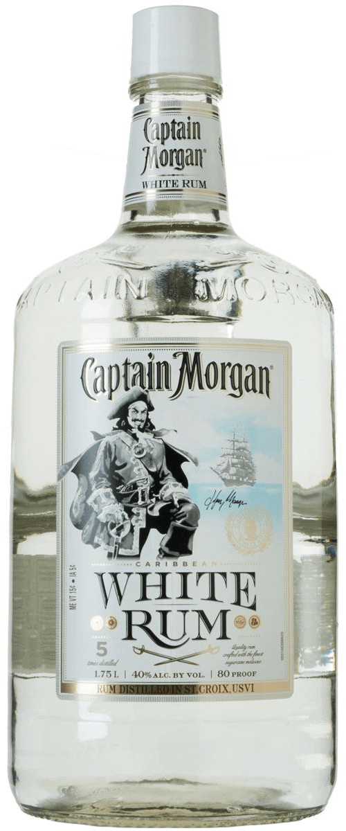 Captain Morgan White Rum 1.75L-0