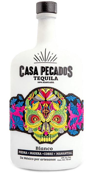 Casa Pecados Tequila Blanco 80 Proof 750ml-0