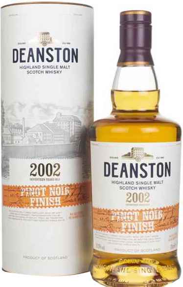 Deanston 17 Year Old Pinot Noir Finish Single Malt Whisky 2002 750ml-0