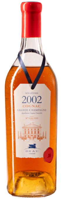 Deau Cognac Millesime 2002 750ml-0