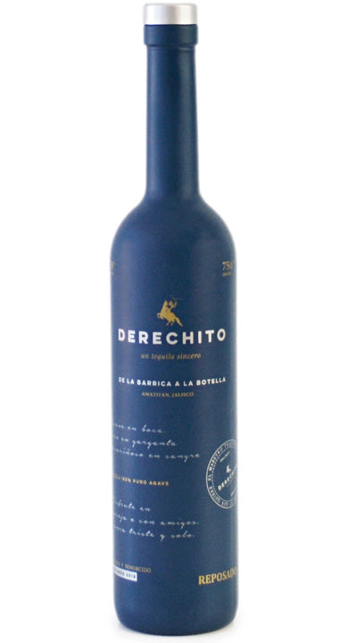 Derechito Tequila Reposado 750ml-0