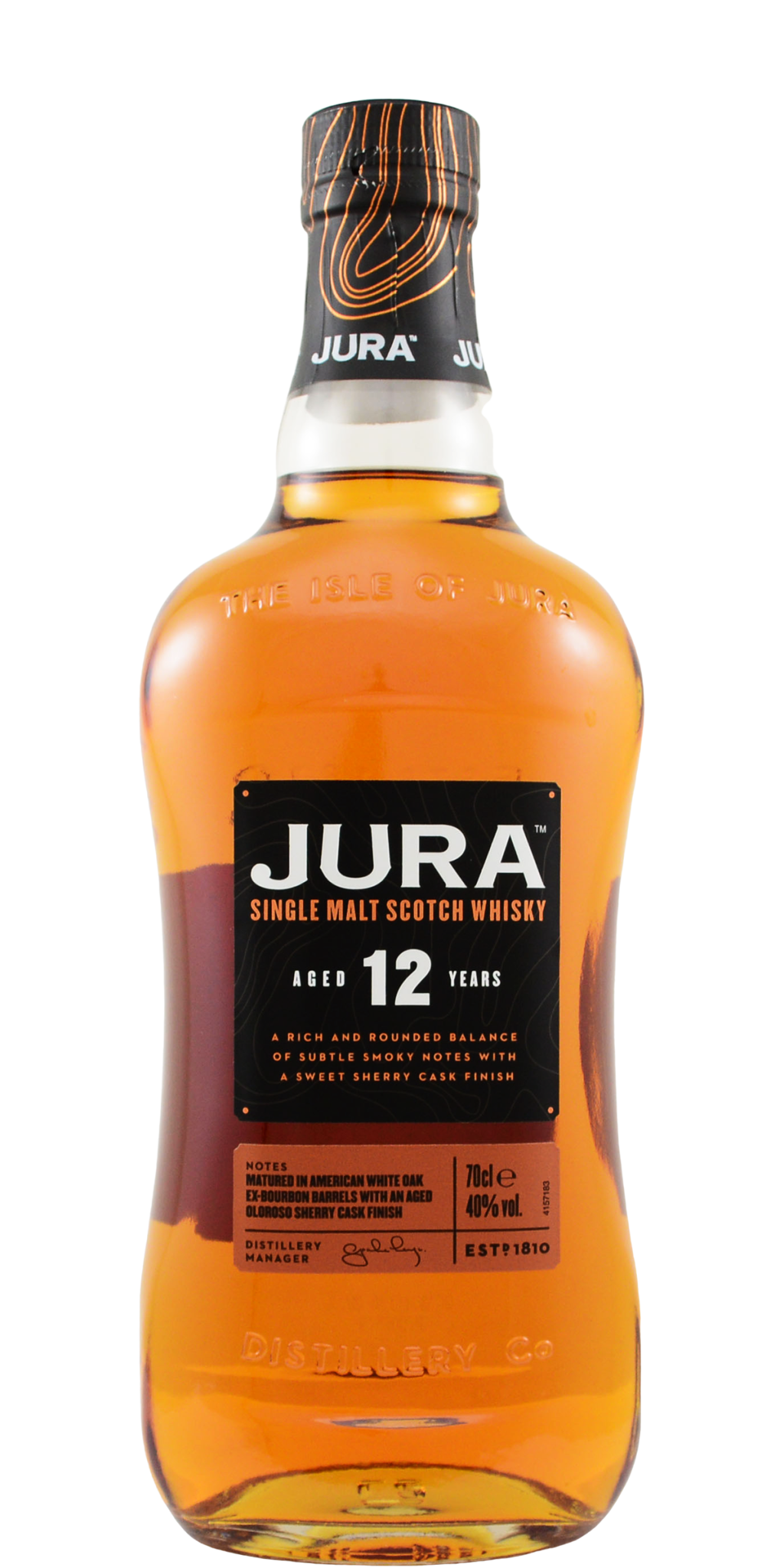 Isle Of Jura 12 Year Old Single Malt Scotch Whisky 750ml-0