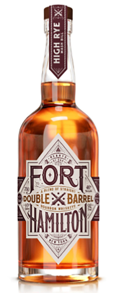 Fort Hamilton "Double Barrel" Bourbon 750ml-0