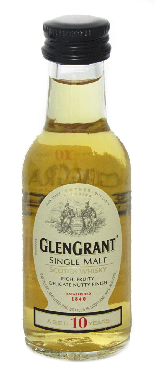 Glen Grant 10 Year Old Single Malt Whisky 50ml-0