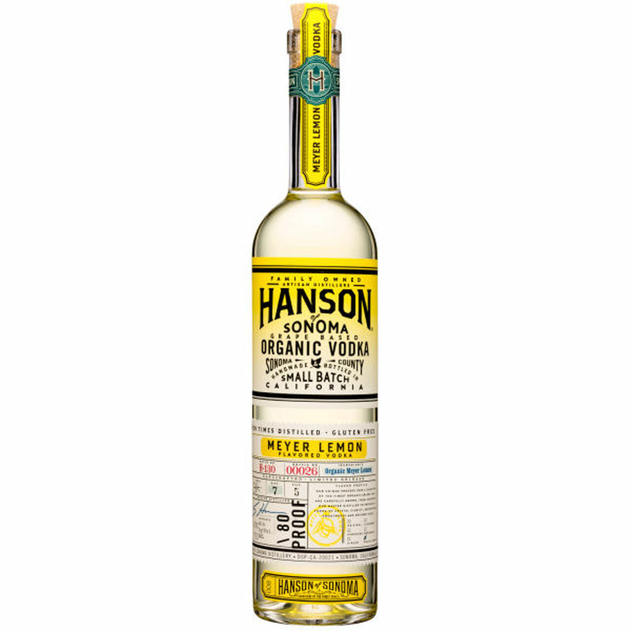 Hanson Organic Meyer Lemon Vodka 750ml-0