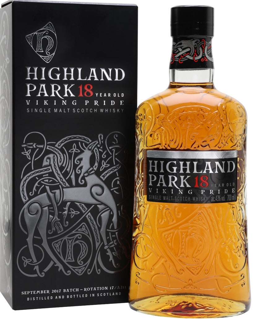 Highland Park Single Malt Whisky 18 Year Old 750ml-0