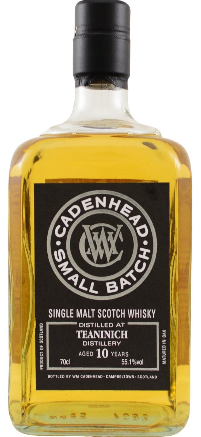 Cadenhead Teanninch Single Malt Whiskey 10 Year Old 750ml-0