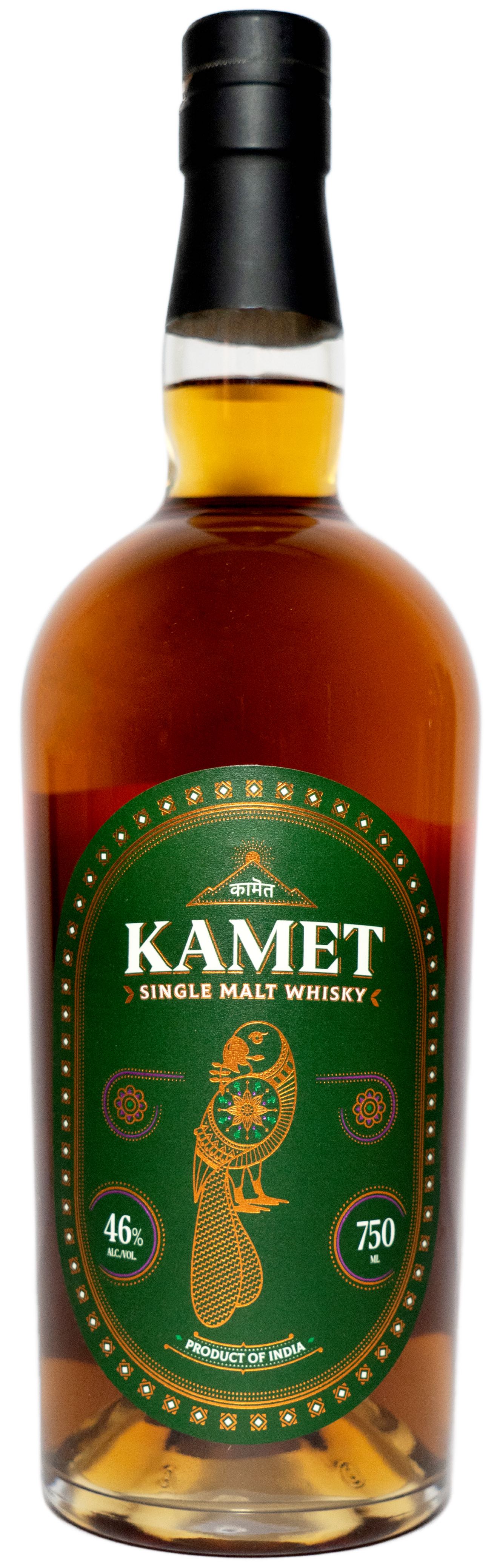 Kamet Single Malt Indian Whisky 750ml-0