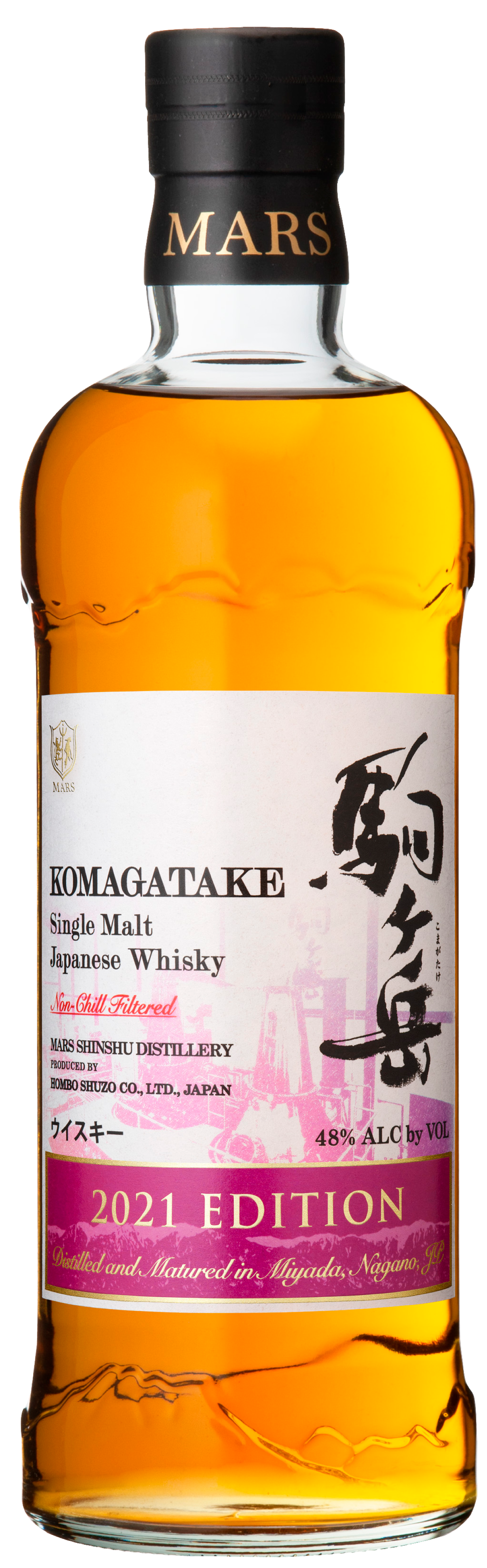 Mars Komagatake Shinshu Distillery Limited Edition Japanese Single Malt Whisky 2021 700ml-0