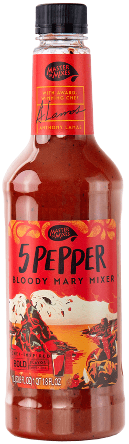 Master Of Mixes 5 Pepper Bloody Mary Mix 1L-0