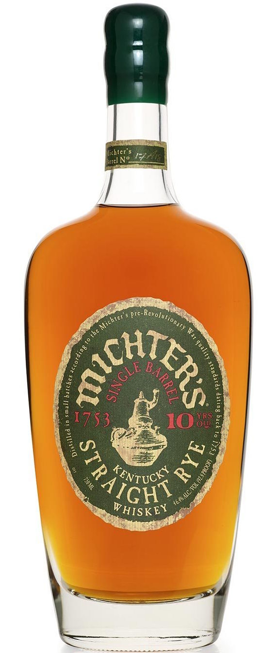 Michter's Single Barrel Rye Whiskey 10 Year Old 750ml-0