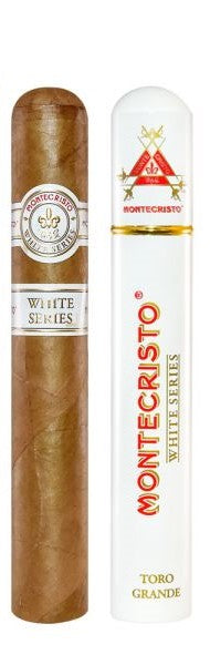 Montecristo White Toro Grande En Tubo-0