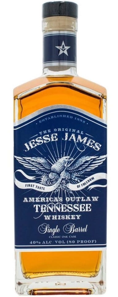 Jesse James Single Barrel Whiskey 750ml-0