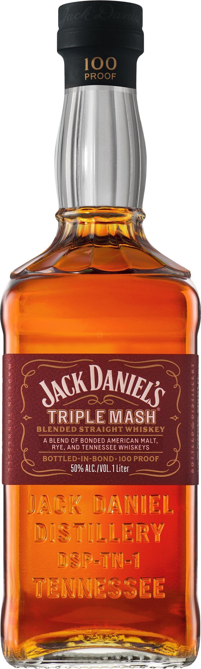 Jack Daniel's 1938 Triple Mash Blended Whiskey 700ml-0