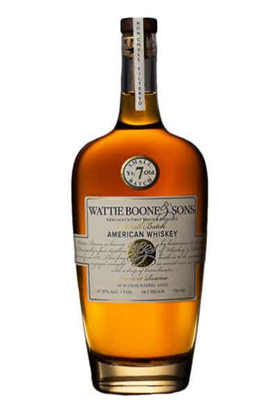 Wattie Boone & Sons American Whiskey Ancient Reserve 7 Year Old 750ml-0