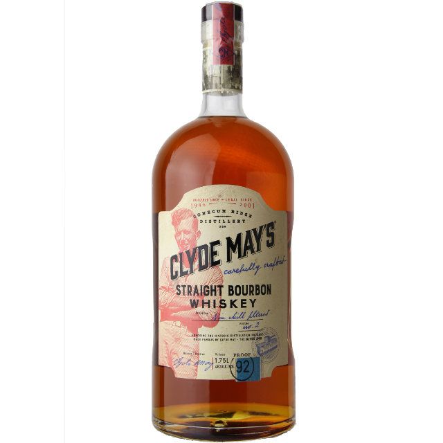 Clyde May's Straight Bourbon Whiskey 1.75L-0