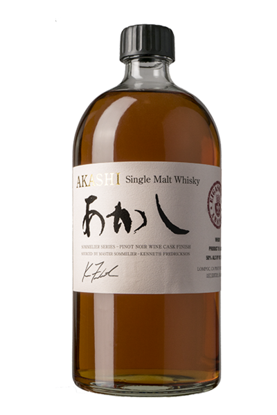 Akashi White Oak Sommelier Series Wine Cask Japanese Single Malt Whisky 750ml-0