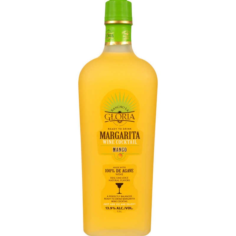 Rancho La Gloria Wine Cocktail Mango Margarita 1.5L-0