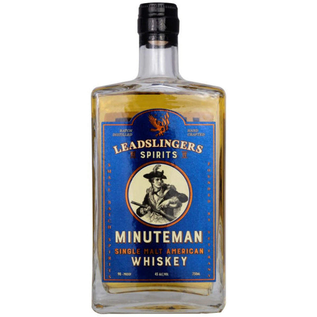 Leadslingers Minuteman Single Malt American Whiskey 750ml-0