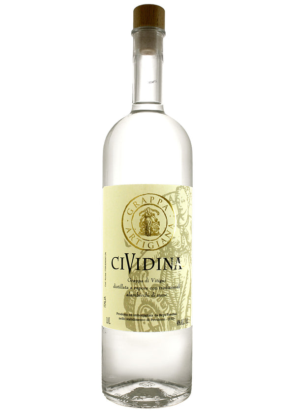 Bepi Tosolini Cividina Grappa 1L Mission Wine Spirits