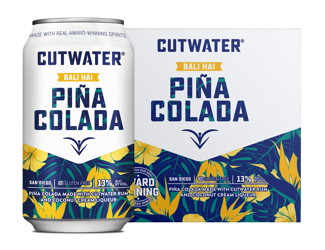 Cutwater Spirits Bali Hai Pina Colada 4pk-0