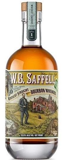 W.B. Saffell Kentucky Straight Bourbon 107 proof 375ml-0