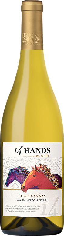 14 Hands Chardonnay 750ml-0