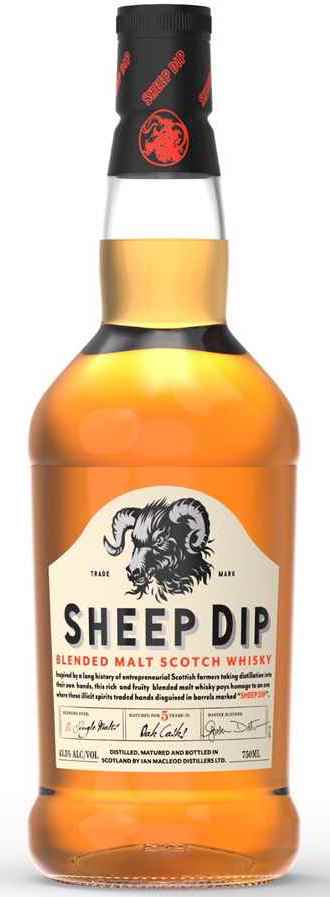 Sheep Dip Scotch Whiskey 5 Year Old 750ml-0