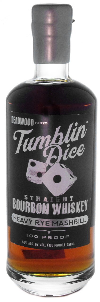 Mission Bourbon 100 – Dice 4 Rye Wine Heavy Tumblin Year Old Spirits Deadwood Proof Straight &