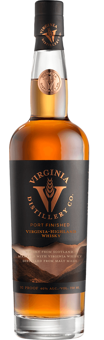 Virginia Distillery Co Port Cask Finished Whisky 750ml-0