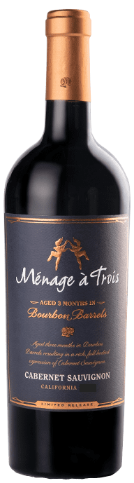 Menage A Trois Bourbon Barrel Cabernet Sauvignon 750ml-0